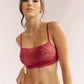 Bralette de Encaje Orquidea 971 Vino Tinto